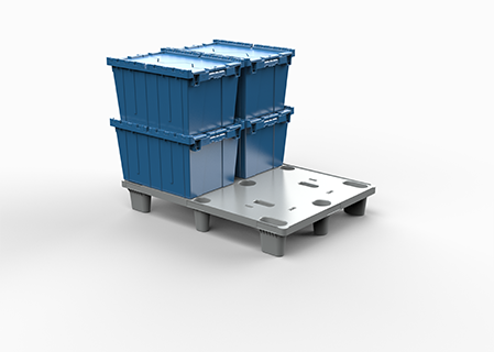 Coming soon! New Nestable Pallet with Compact 30″ x 42″ Footprint