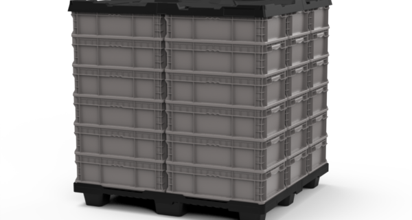 Introducing the New Injection Molded 48” X 45” Nestable Pallet