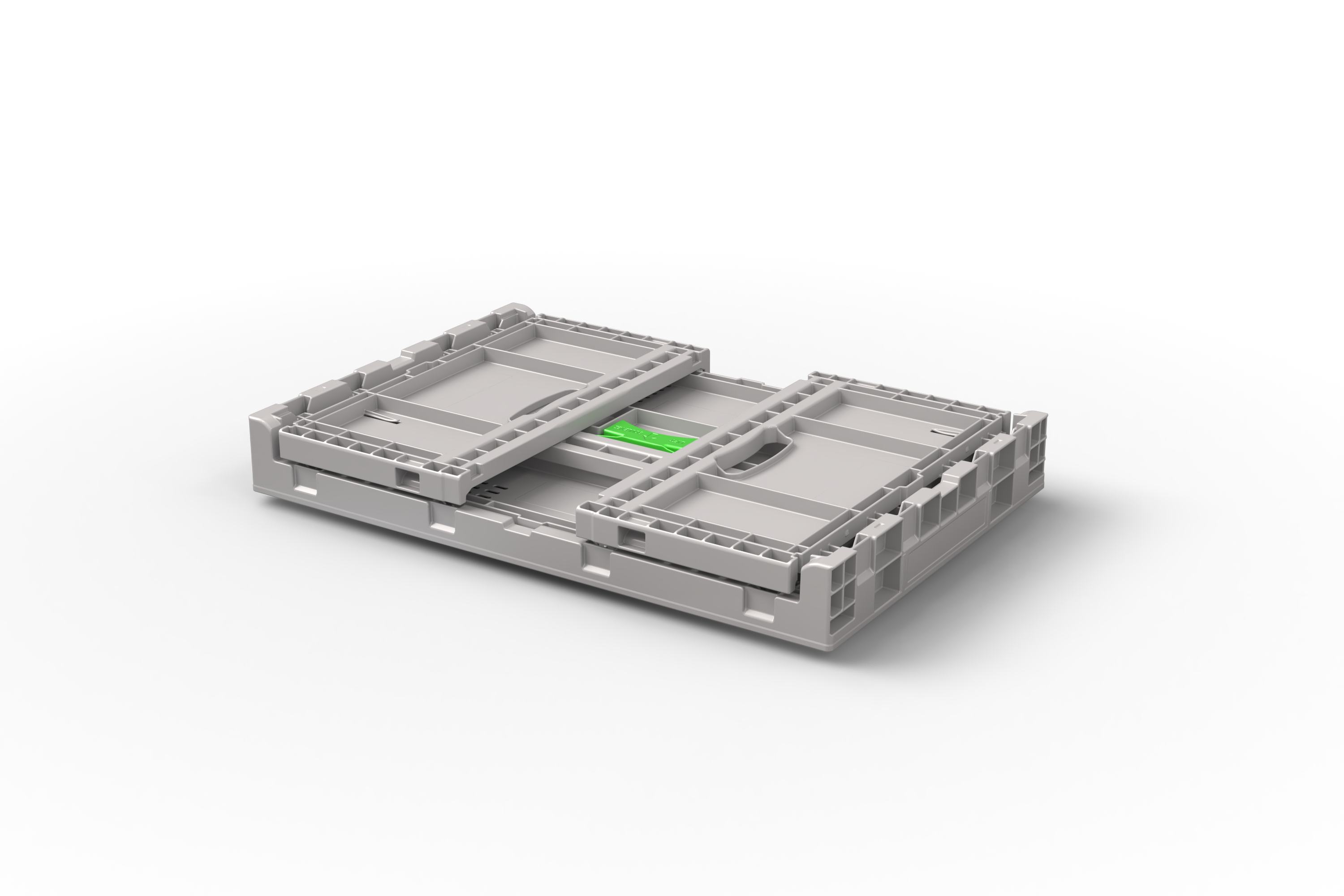 600x400x285 Knockdown Automation Container with Ribbed Bottom, 5 of 5
